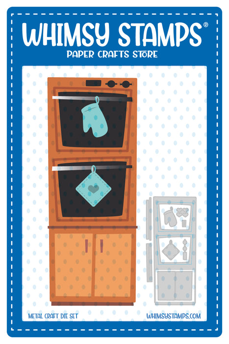 **NEW Slimline Double Oven Die Set - Whimsy Stamps