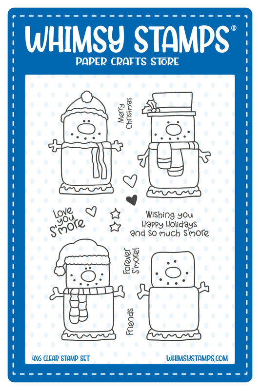 *NEW S'mores Clear Stamps - Whimsy Stamps