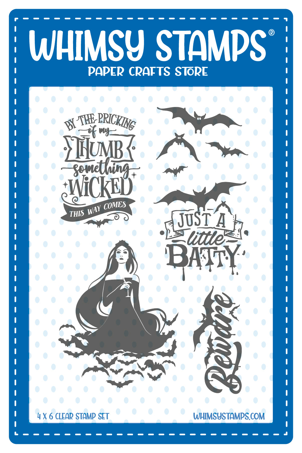 Something Wicked Clear Stamps