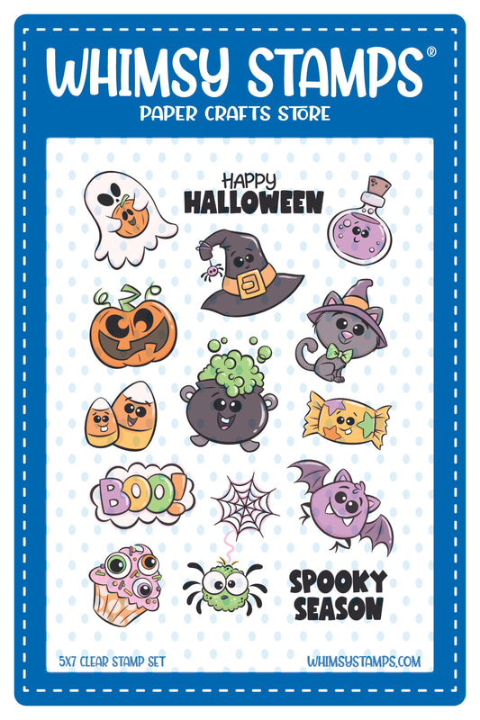 *NEW Spooky Season Icons Clear Stamps