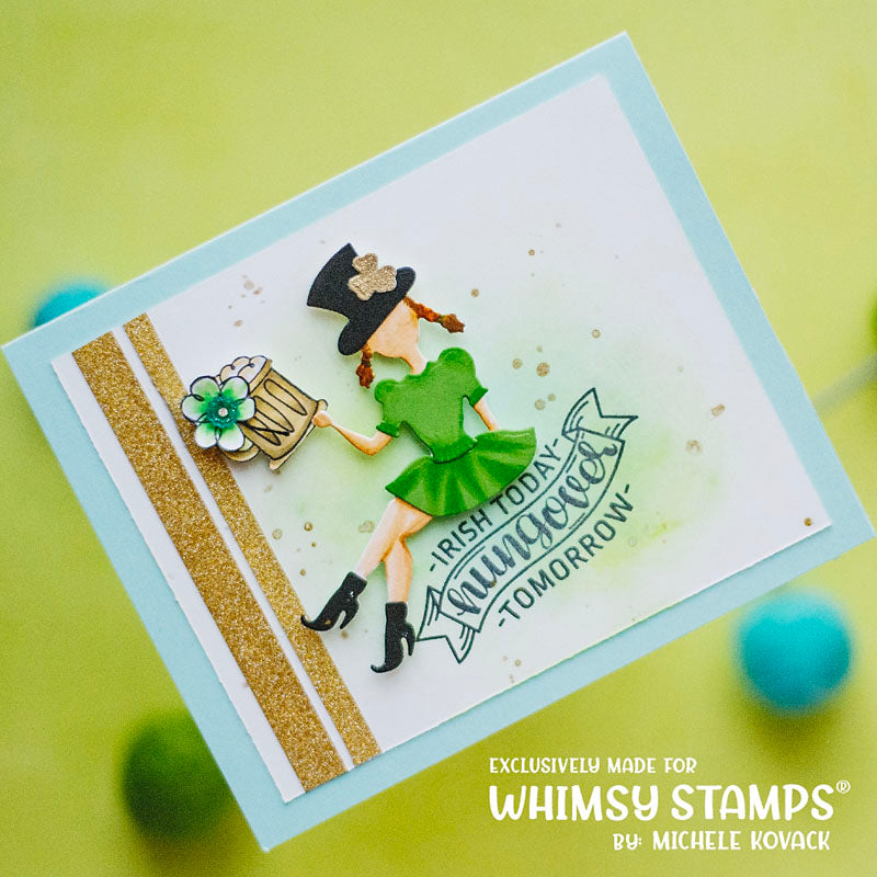 **NEW Got Beer Clear Stamps - Whimsy Stamps