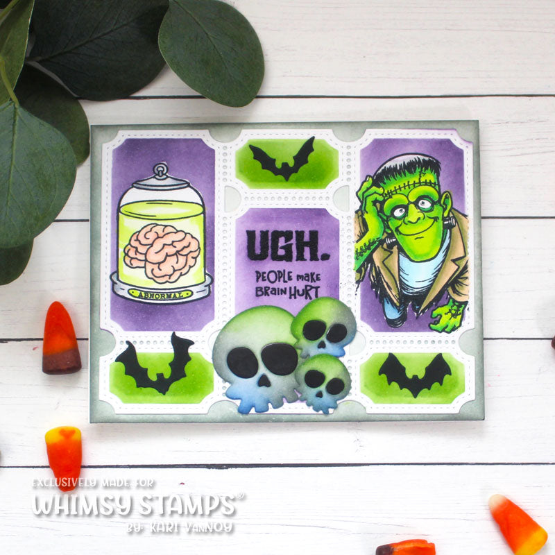 *NEW Abby Normal Clear Stamps - Whimsy Stamps