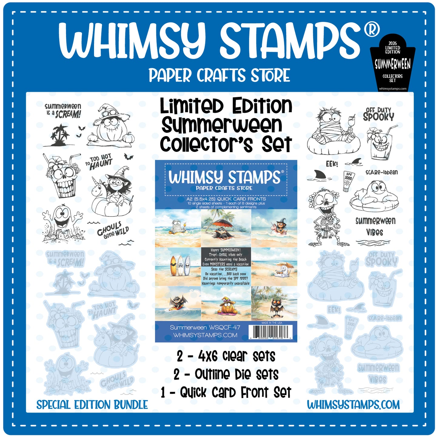Summerween Bundle - Limited Edition - Whimsy Stamps