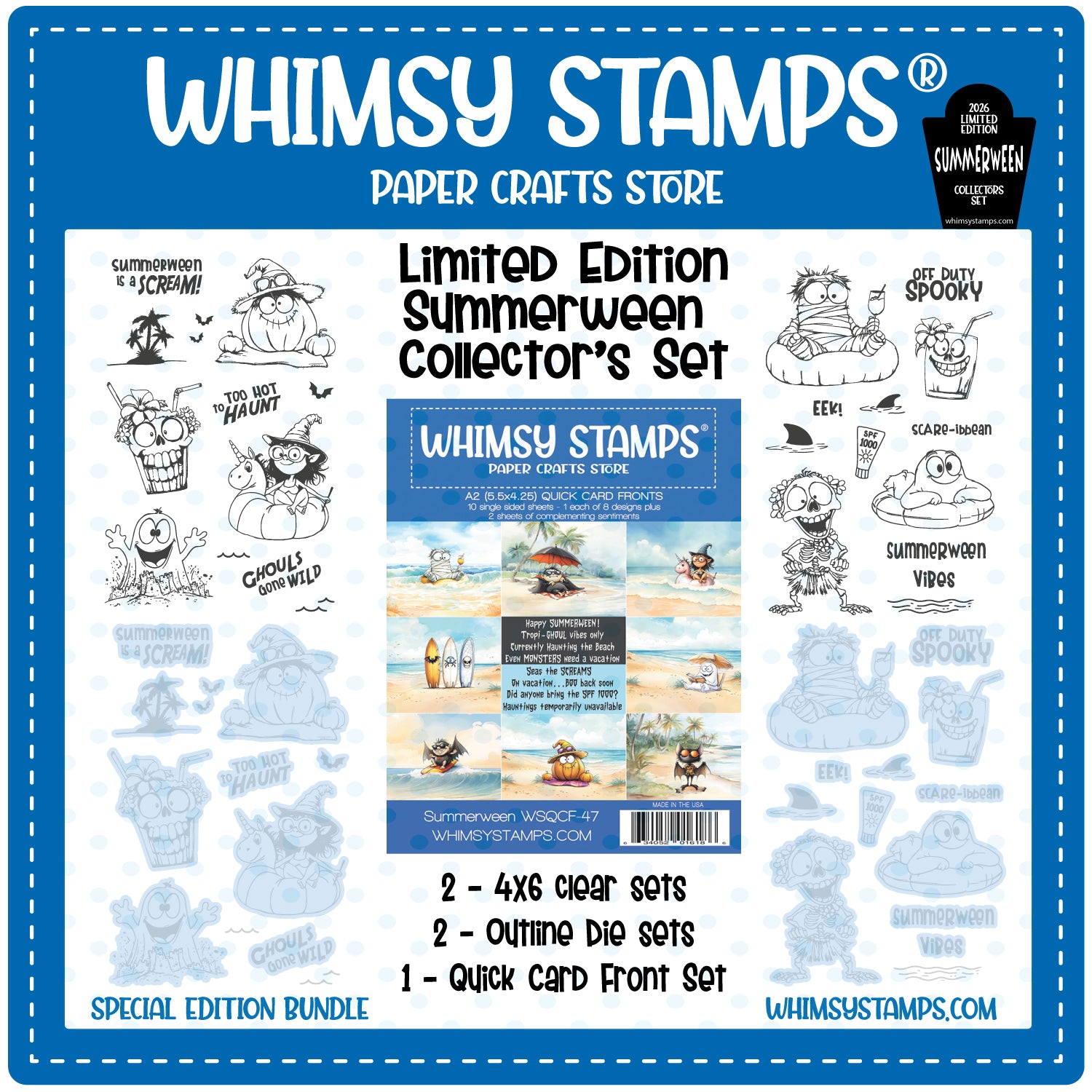 Summerween Bundle - Limited Edition - Whimsy Stamps