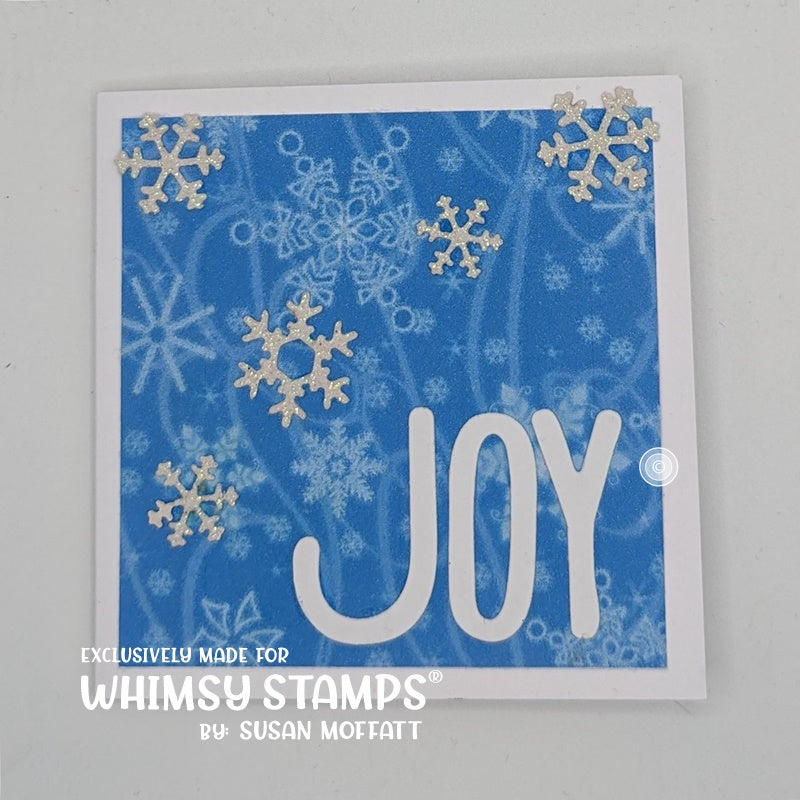 Peace Love Joy Die Set - Whimsy Stamps