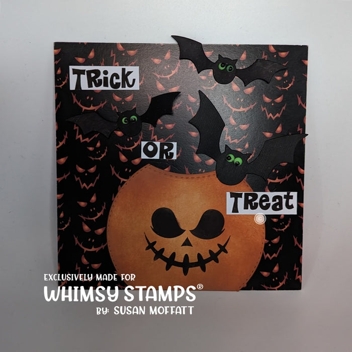 Haunting Halloween Sentiments - Digital Stamp - Whimsy Stamps