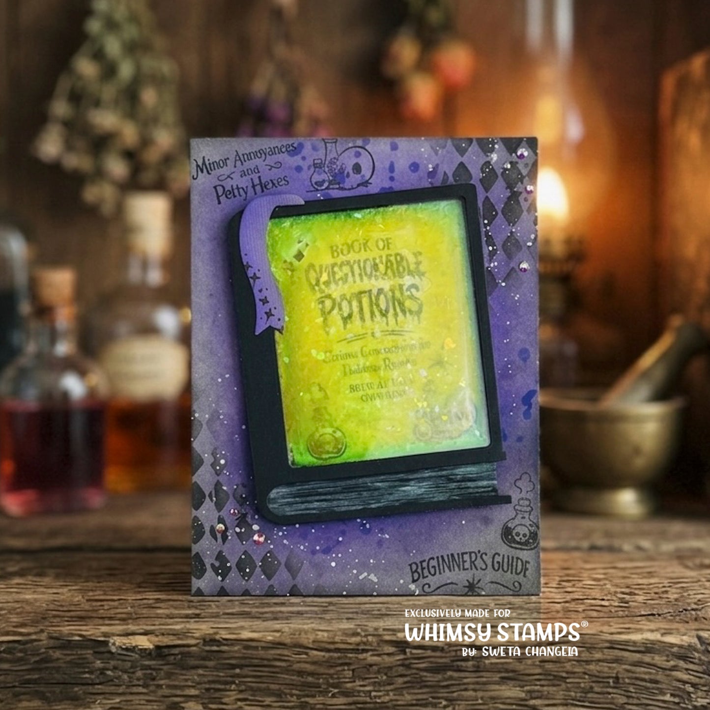 Spell Book Potions Clear Stamps
