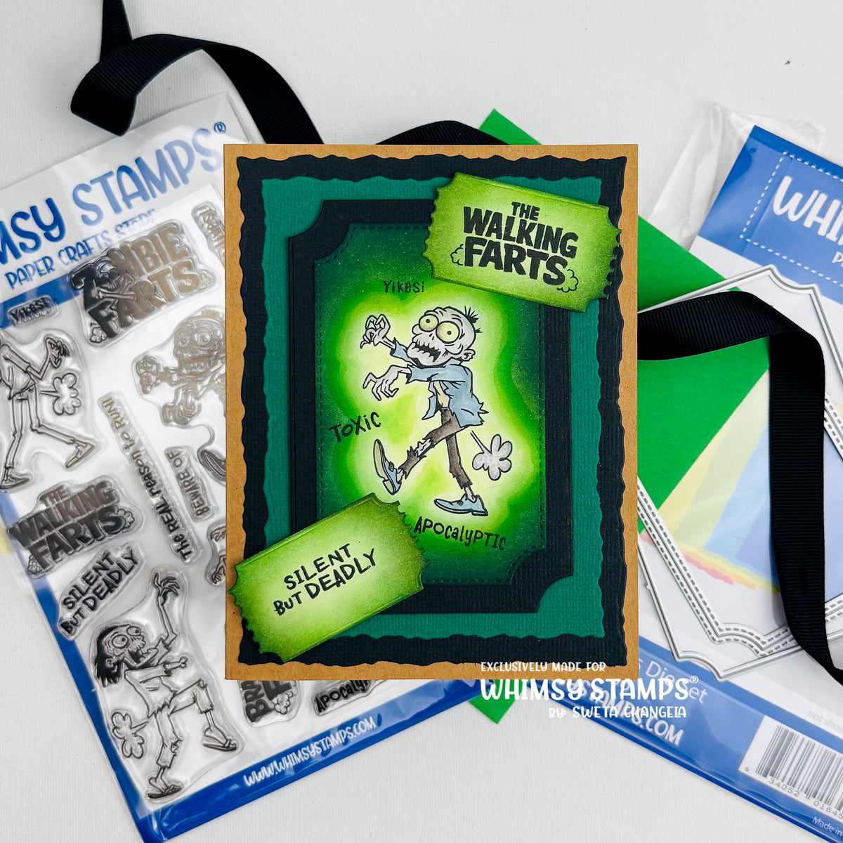 Zombie Farts Clear Stamps