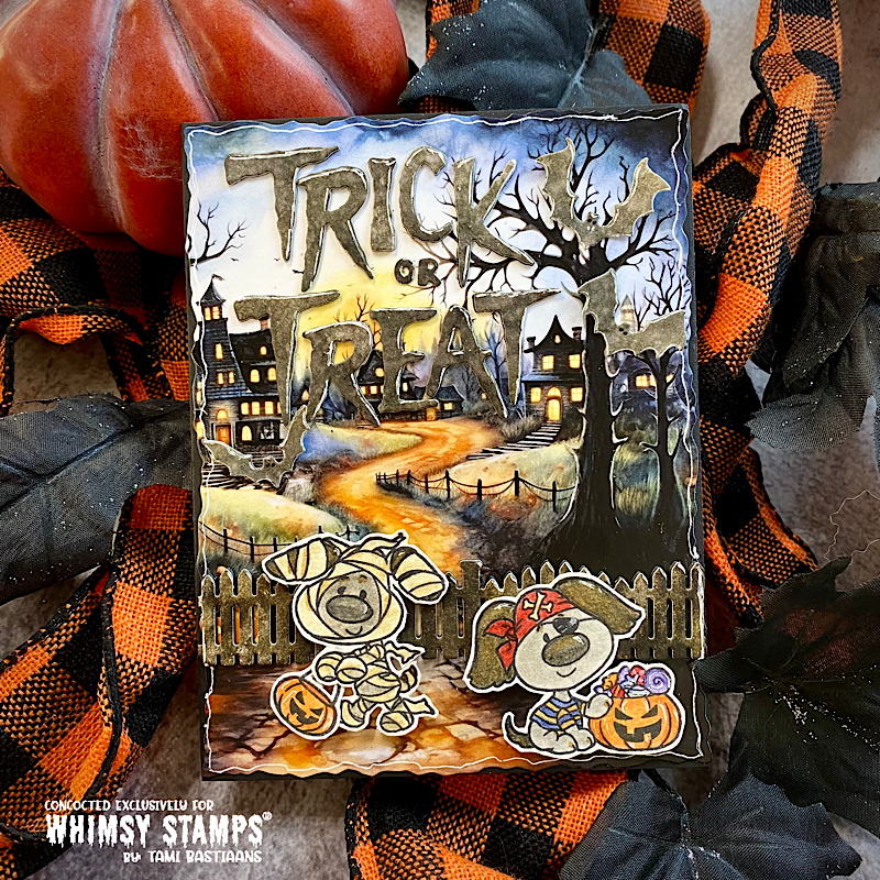 Doggies Halloween Clear Stamps