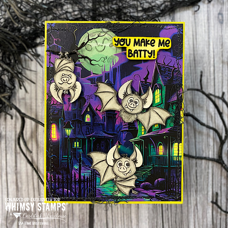 Let's Get Spooky Clear Stamps - Whimsy Stamps