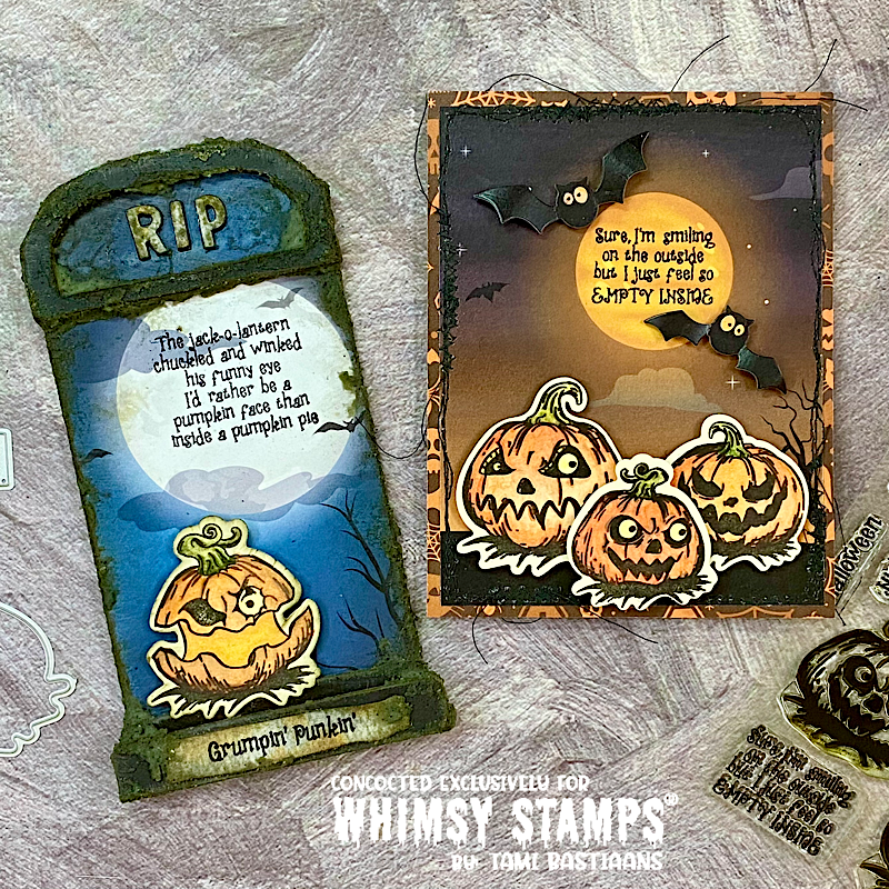 6x6 Paper Pack - Haunted - Whimsy Stamps