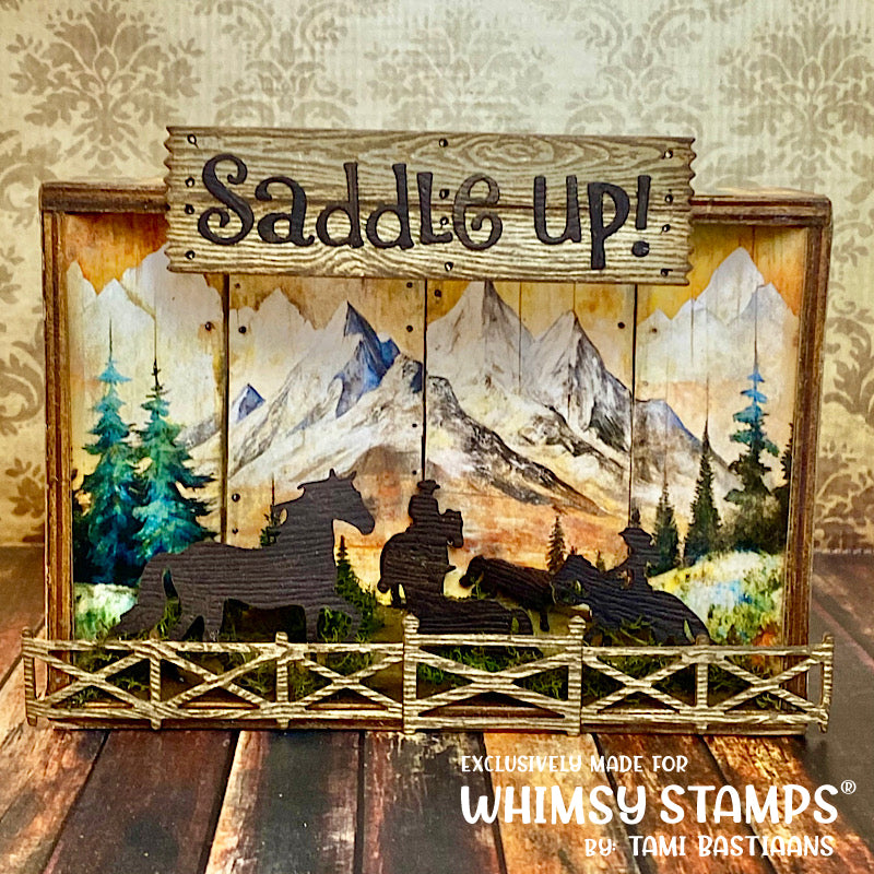Rail and Fences Die Set - Whimsy Stamps