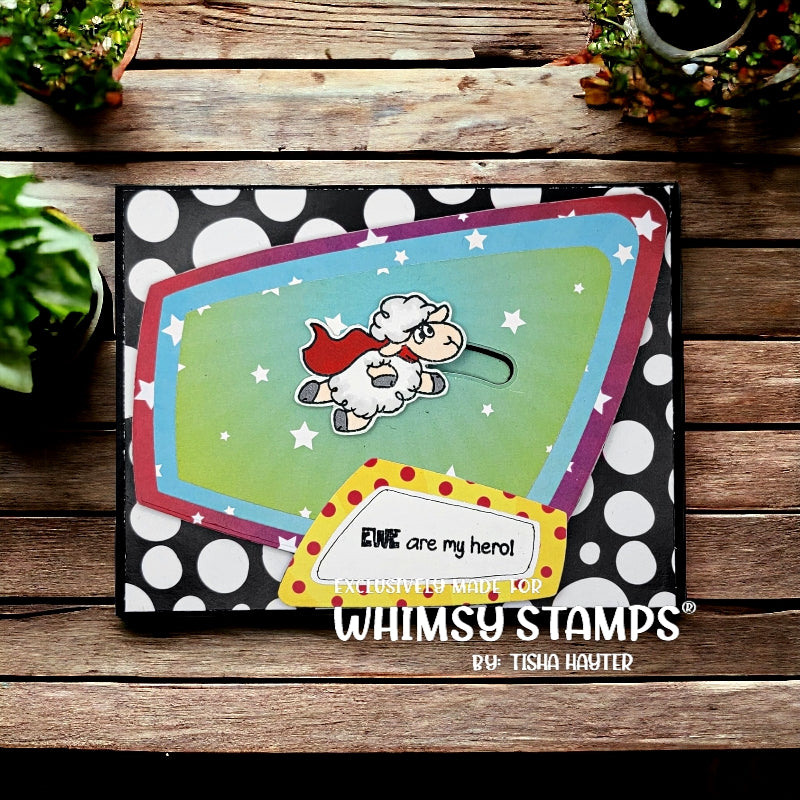 **NEW Sheepish Moments Clear Stamps - Whimsy Stamps