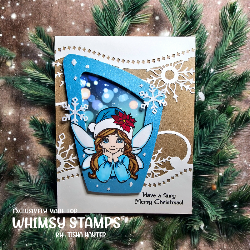 **NEW Christmas Fairy Wishes Clear Stamps