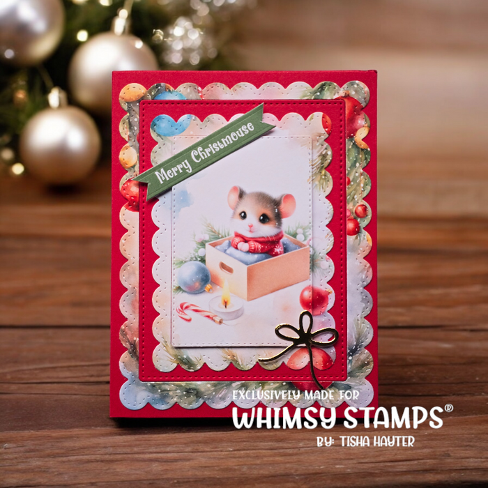 **NEW Quick Card Fronts - Matchbox Mice