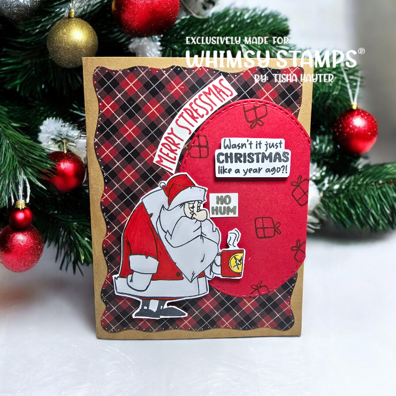 **NEW Merry Stressmas Clear Stamps