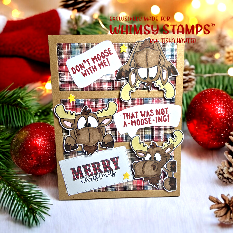 *NEW Moose-tude Clear Stamps