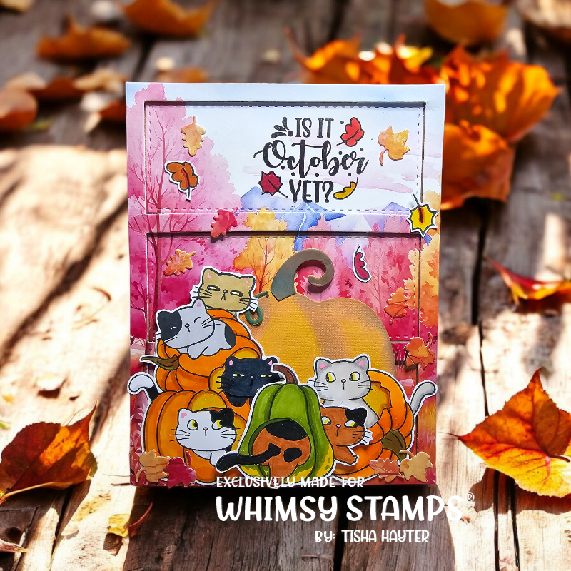 Pumpkin Kitties Clear Stamps