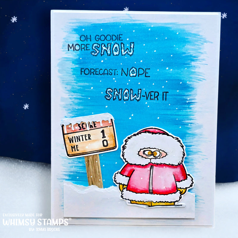 *NEW Snowver It Clear Stamps