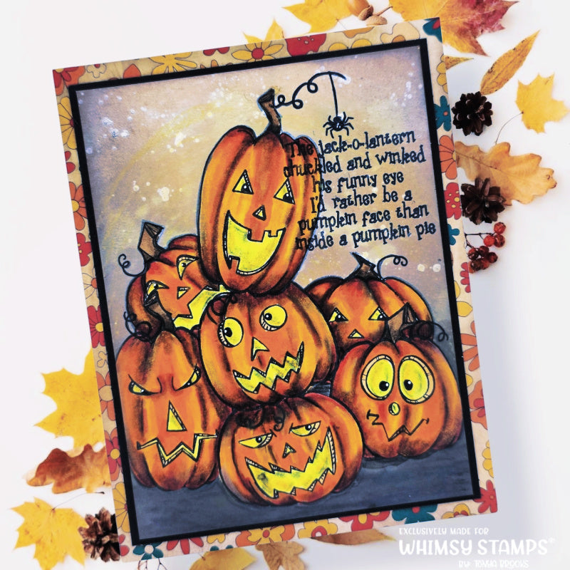 Build a Jack-o-Lantern Clear Stamps
