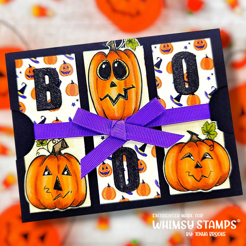 Build a Jack-o-Lantern Clear Stamps