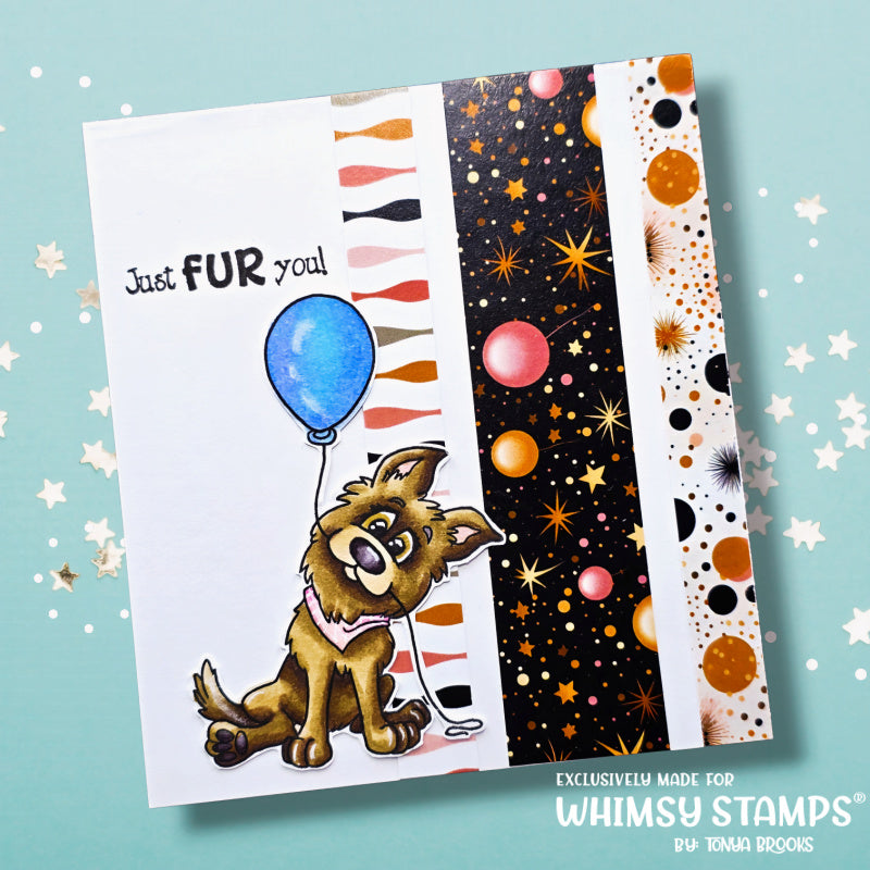 *NEW Doggone Birthdays Clear Stamps - Whimsy Stamps