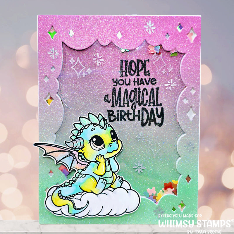 *NEW Dragon Dreams Clear Stamps - Whimsy Stamps