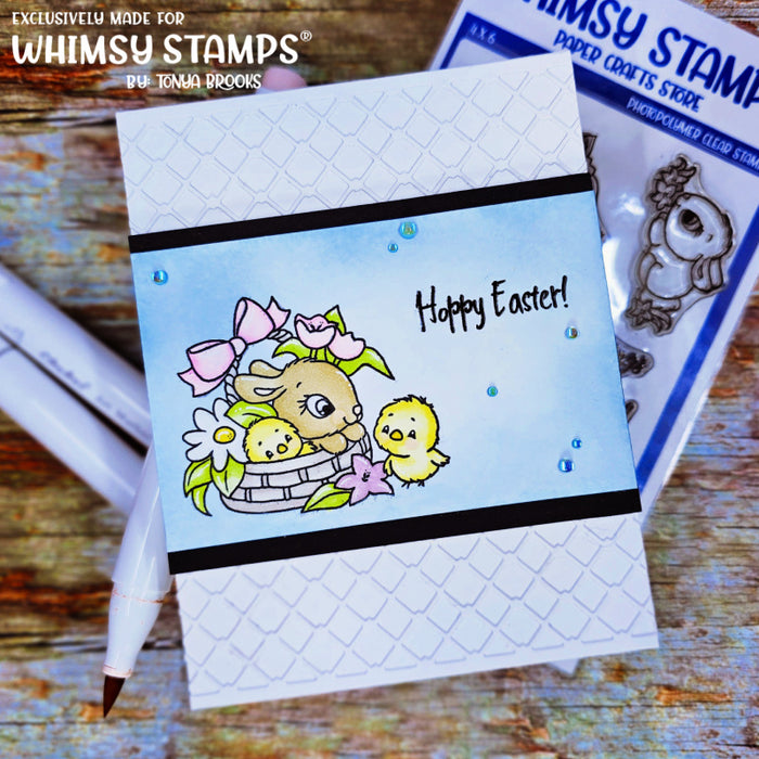 **NEW Easter Bunnies - NoFuss Masks - Whimsy Stamps