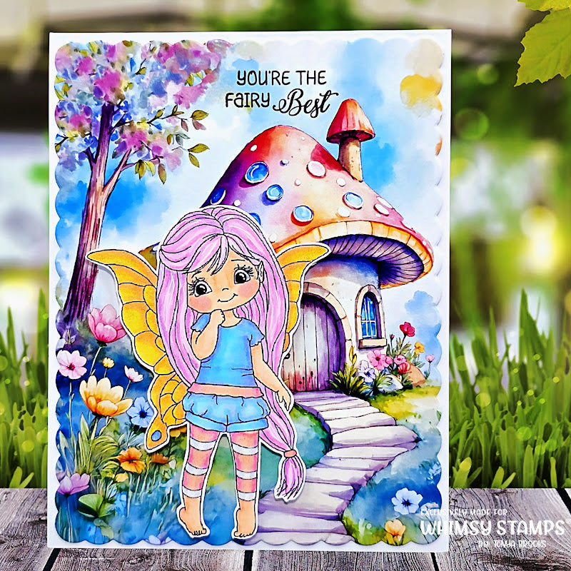 6x6 Paper Pack - Enchanted Mushrooms - Whimsy Stamps