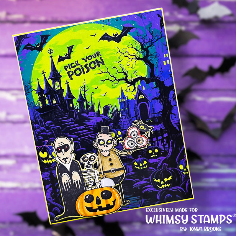 *NEW 6x6 Paper Pack - Gothic Glow - Whimsy Stamps