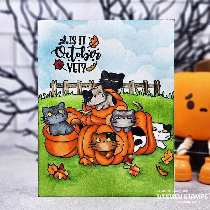 **NEW Pumpkin Kitties - NoFuss Masks