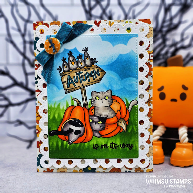 Pumpkin Kitties - NoFuss Masks