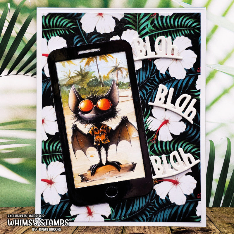 Quick Card Fronts - Summerween - Whimsy Stamps