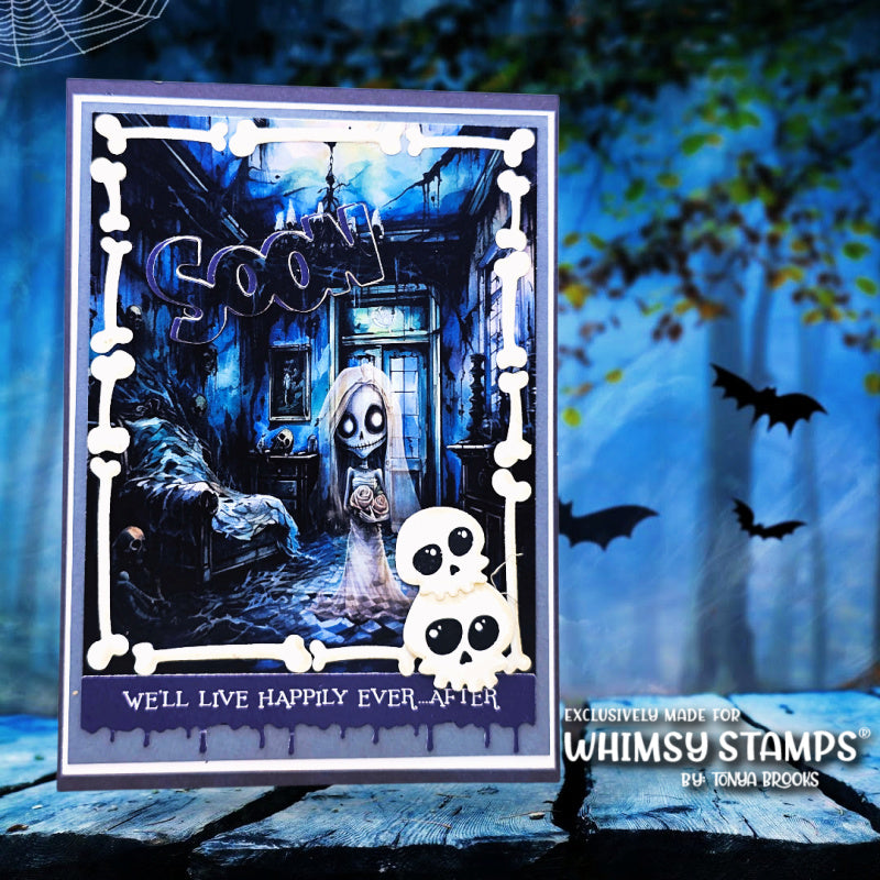 *NEW Quick Card Fronts - The Brides - Whimsy Stamps