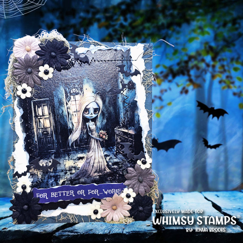 *NEW Quick Card Fronts - The Brides - Whimsy Stamps