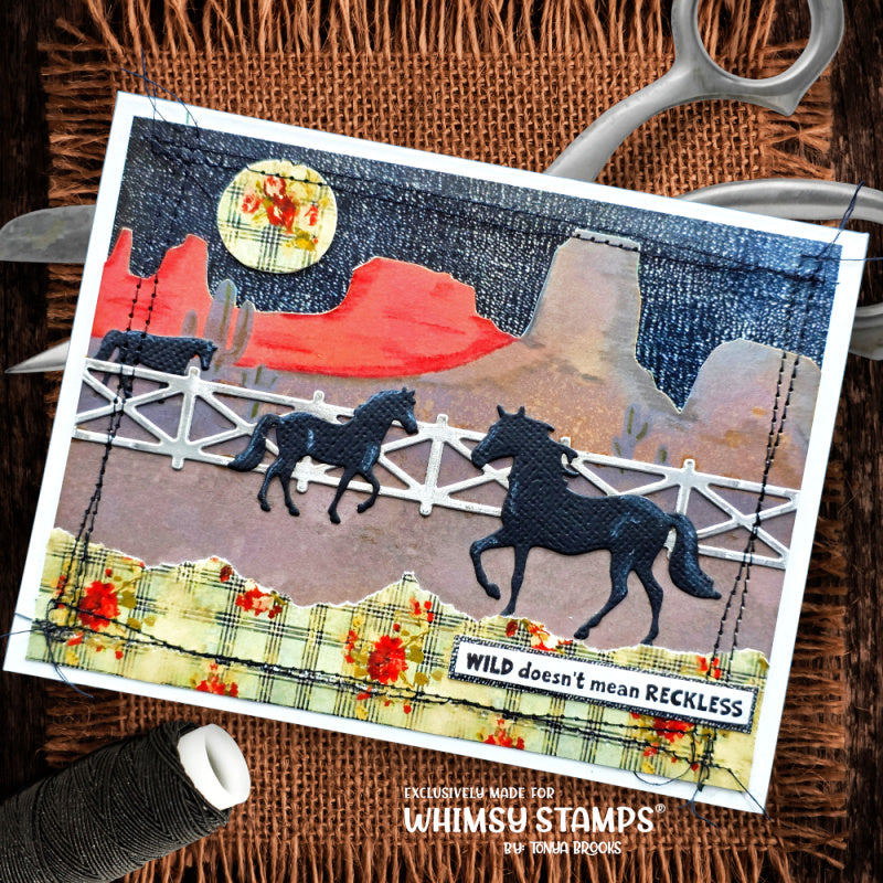 Rail and Fences Die Set - Whimsy Stamps