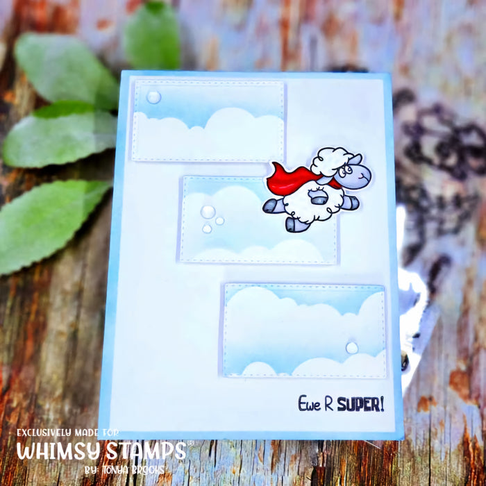 **NEW Sheepish Moments Clear Stamps - Whimsy Stamps