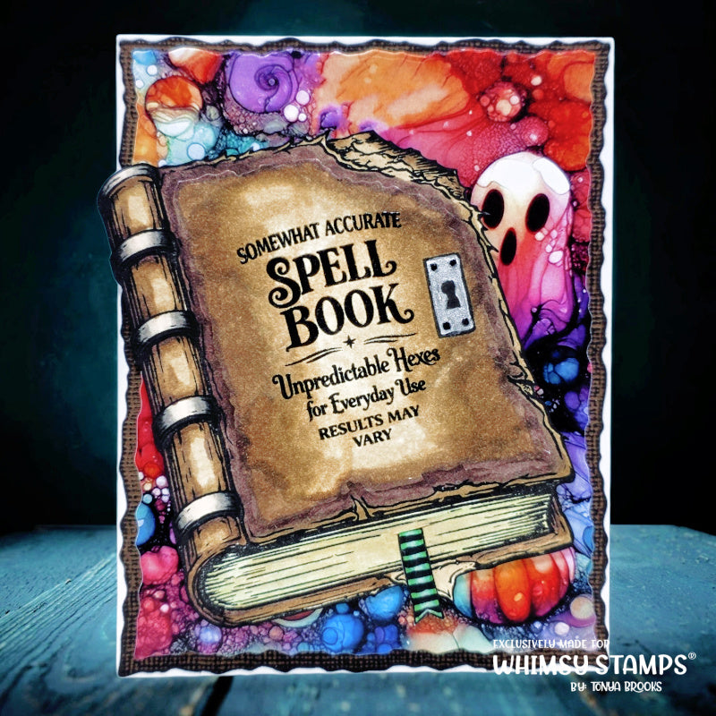 Spell Book Clear Stamps