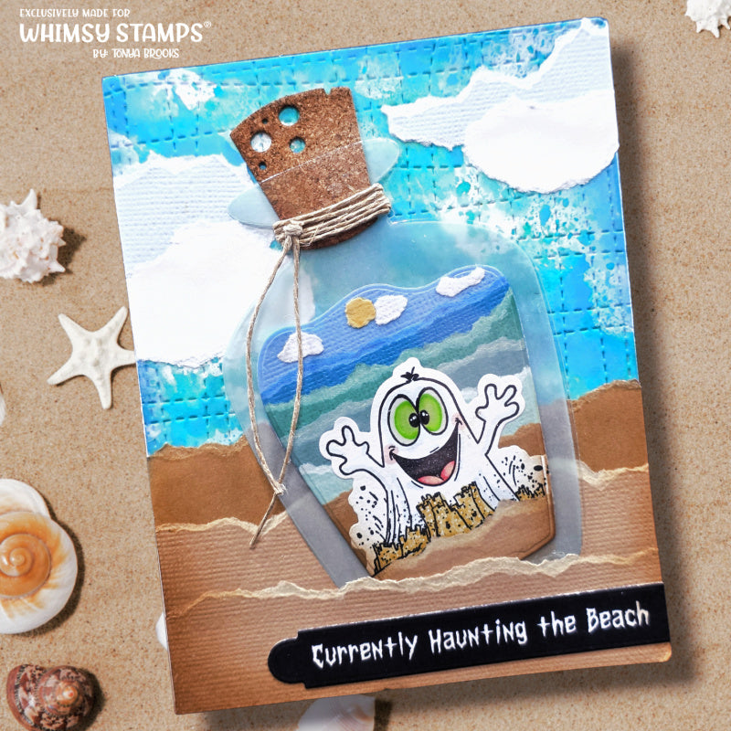 Summerween Scream Clear Stamps - Whimsy Stamps