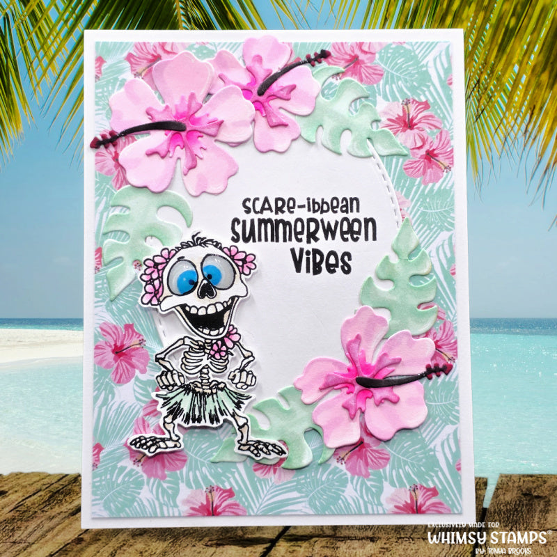Summerween Vibes Clear Stamps - Whimsy Stamps