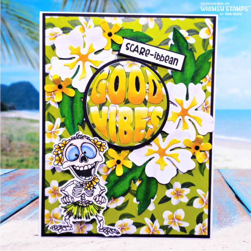 Summerween Vibes Outline Die Set - Whimsy Stamps