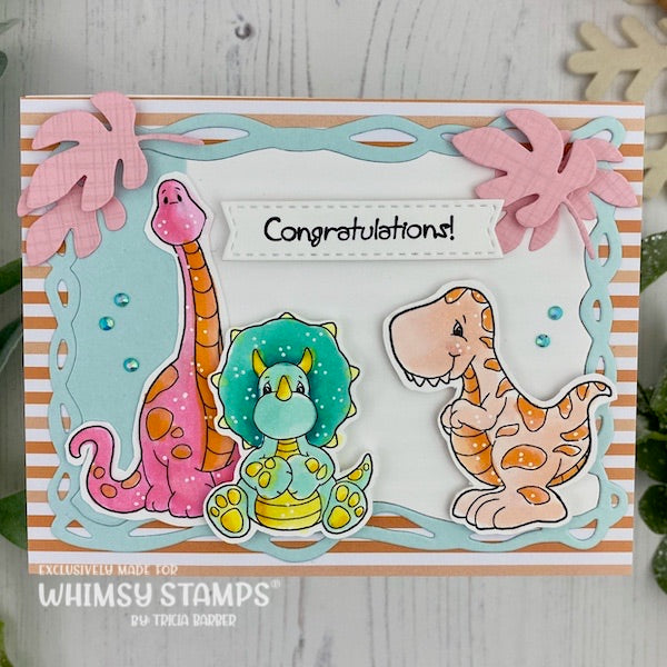 Jungle Frames Die Set - Whimsy Stamps