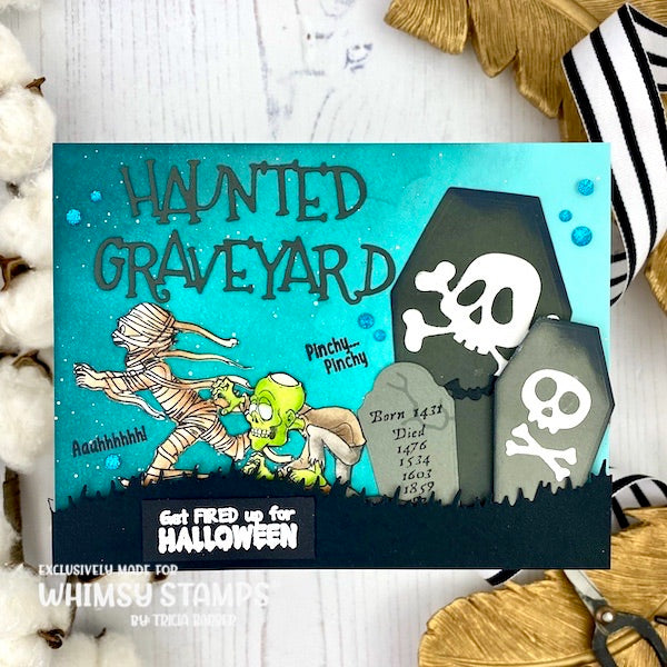 Haunted Word Die Set - Whimsy Stamps