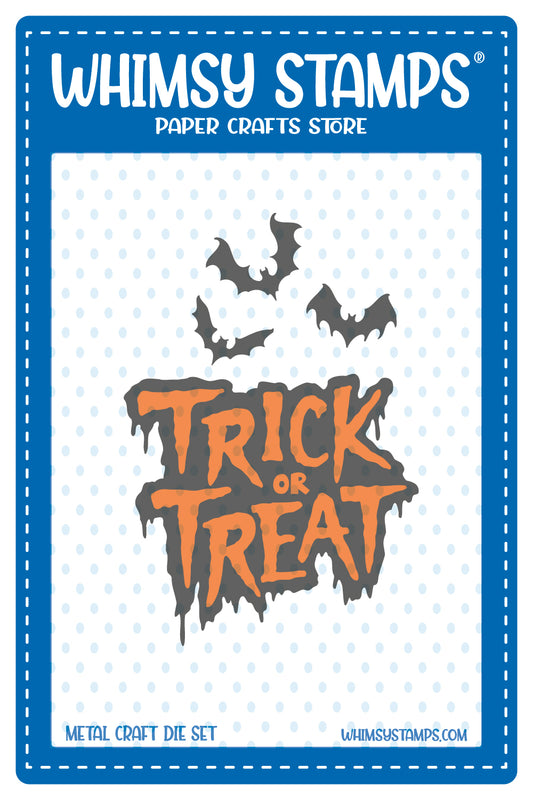 *NEW Trick or Treat Die Set - Whimsy Stamps