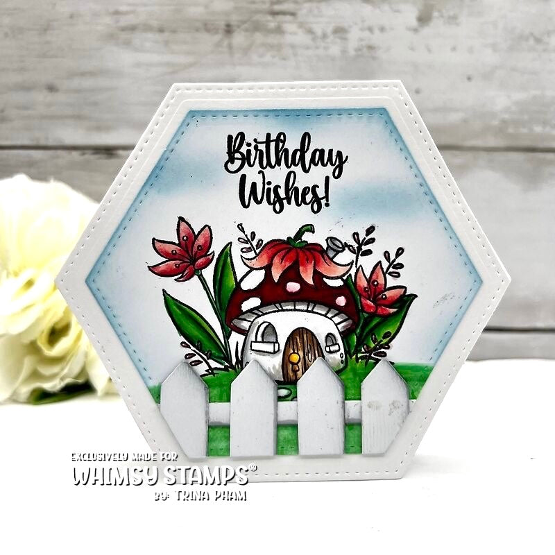 Nested Hexagon Die Set - Whimsy Stamps