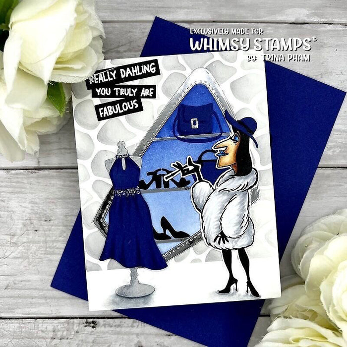 *NEW Fashion Dresses Die Set - Whimsy Stamps
