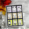 **NEW Postage Window Shadows Stencil - Whimsy Stamps
