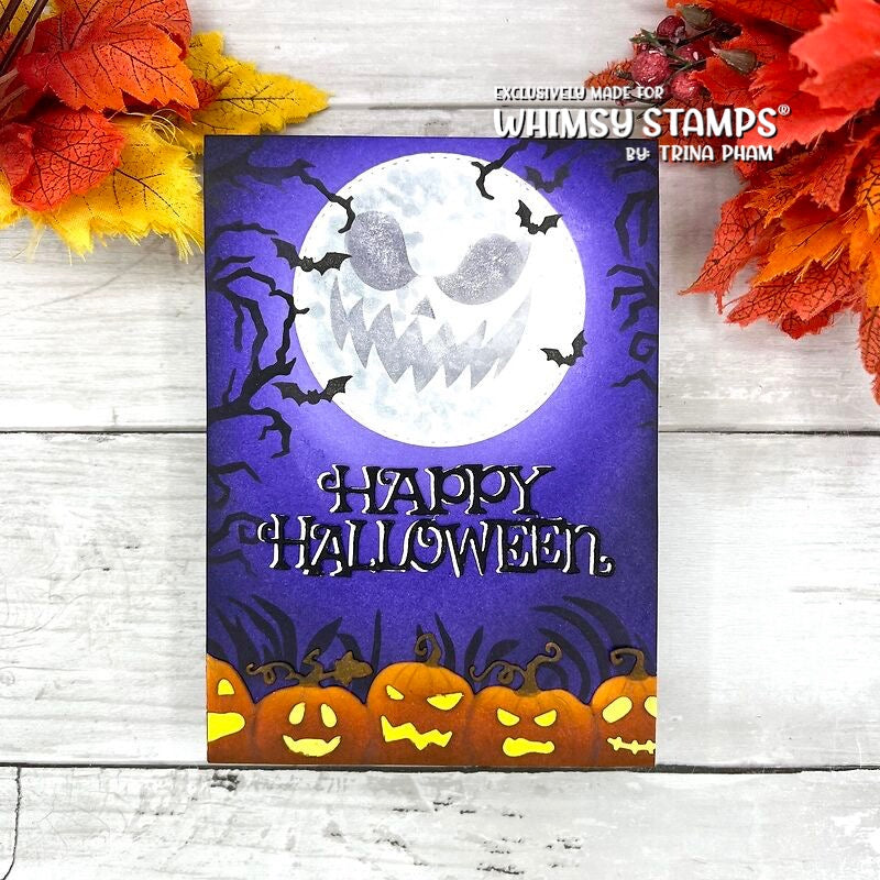 Happy Halloween Word Die Set