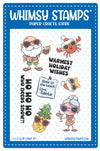 **NEW Tropical Christmas Clear Stamps - Whimsy Stamps