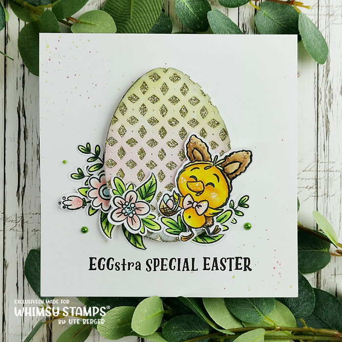 Spring Chicks Clear Stamps - Whimsy Stamps